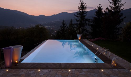 Piscina in cemento armato